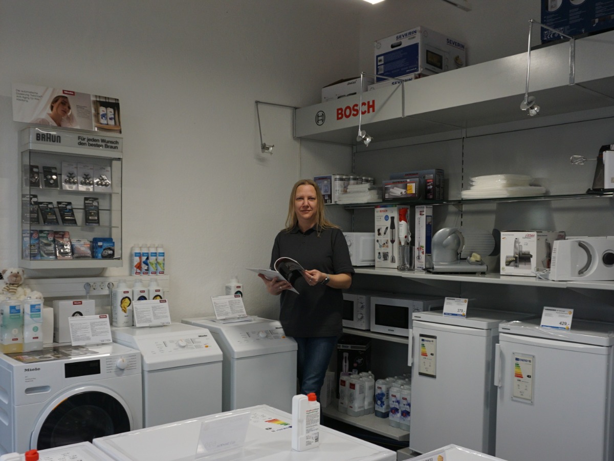 Verkäuferin Doreen Böhme